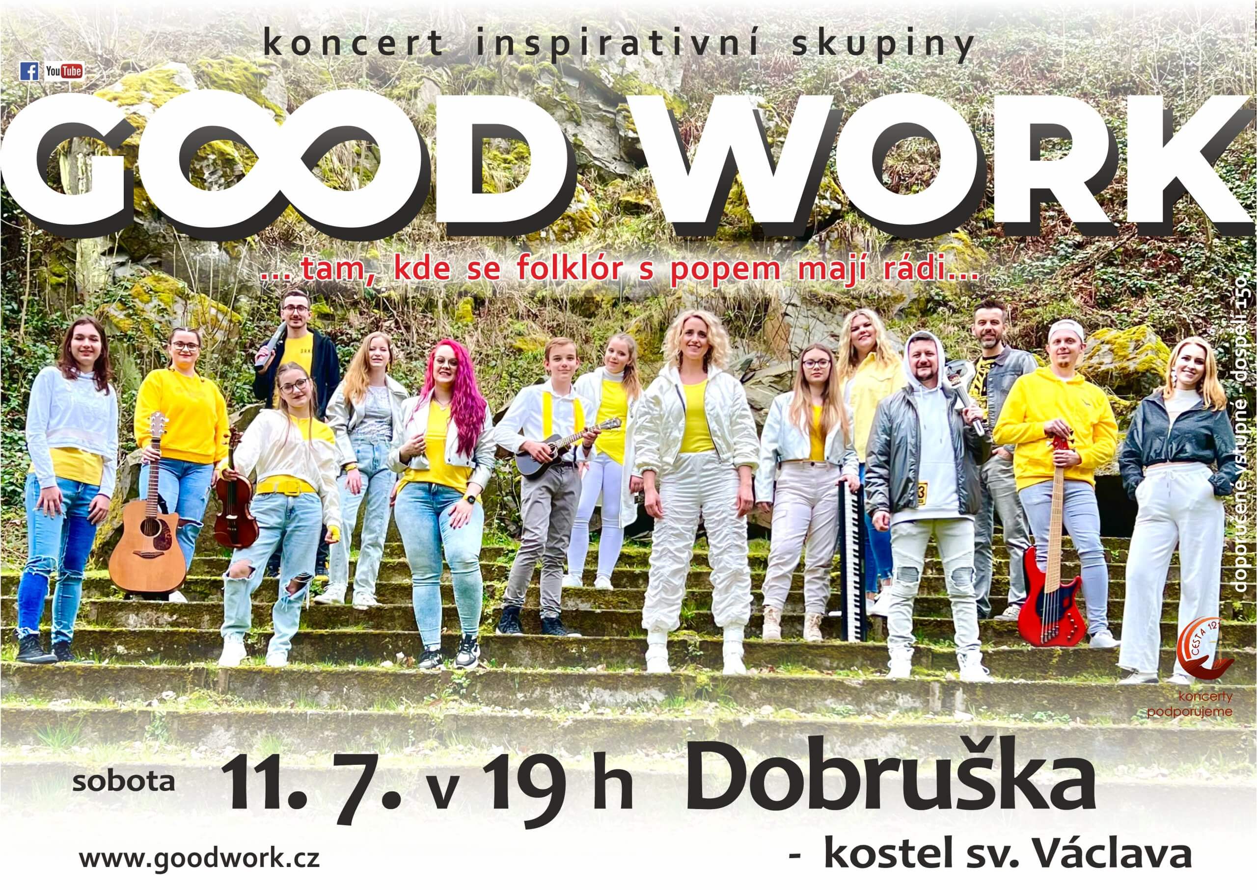 GOOD WORK koncert Dobruška 11. 7. 2026