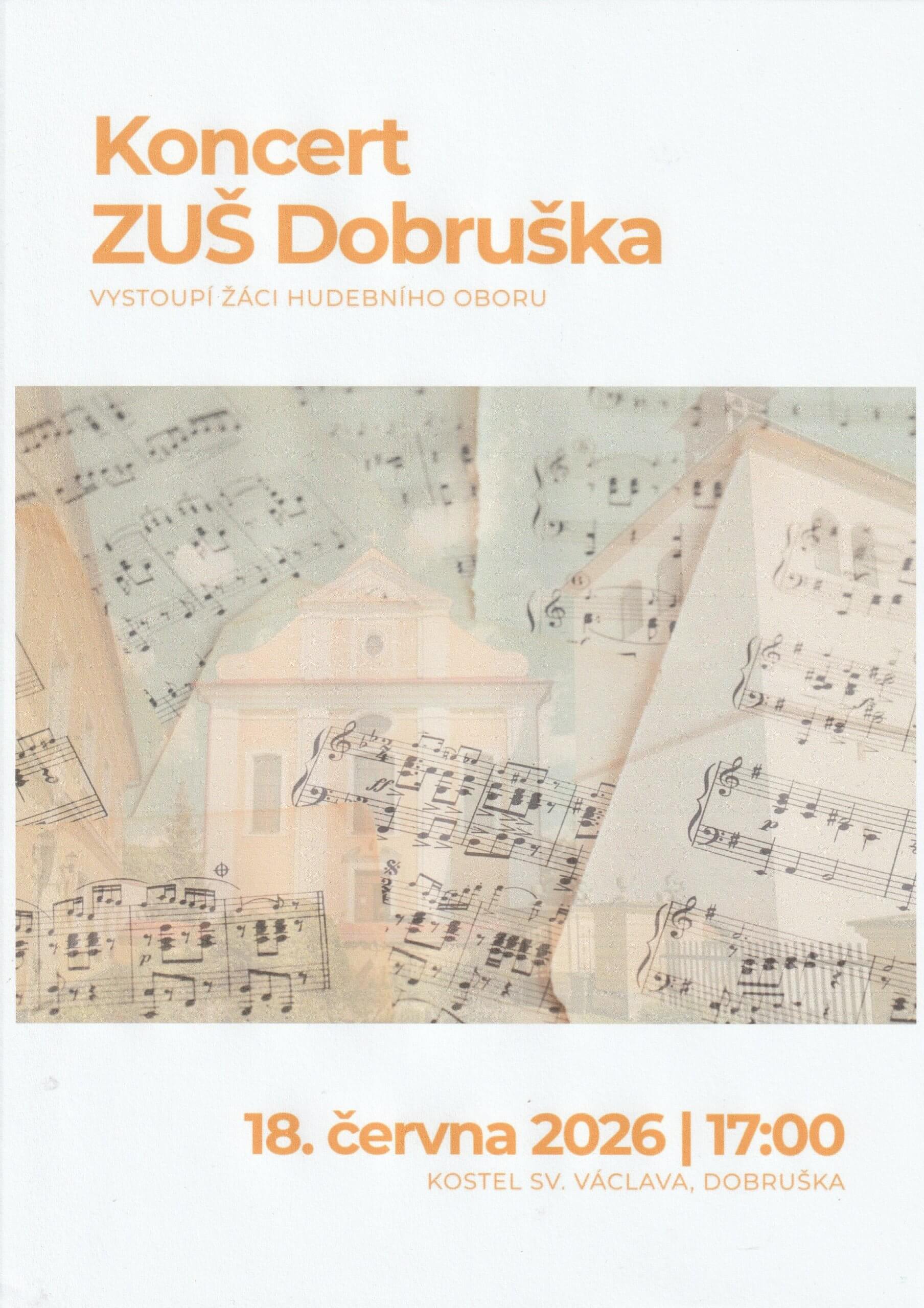 ZUŠ Dobruška koncert 18. 6. 2026